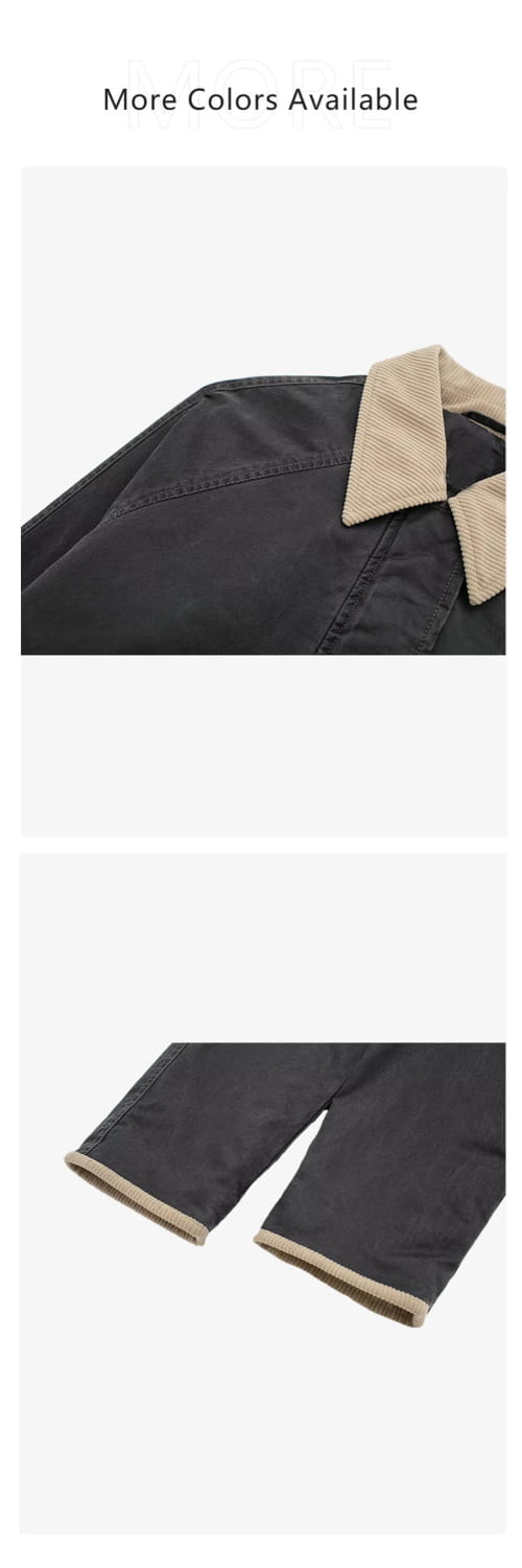 Women’s Street Style American Contrasting Polo Collar Waxed Leather Jacket