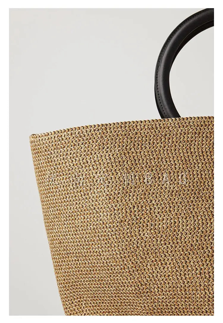 Summer Beach Vacation Bucket Type Bag