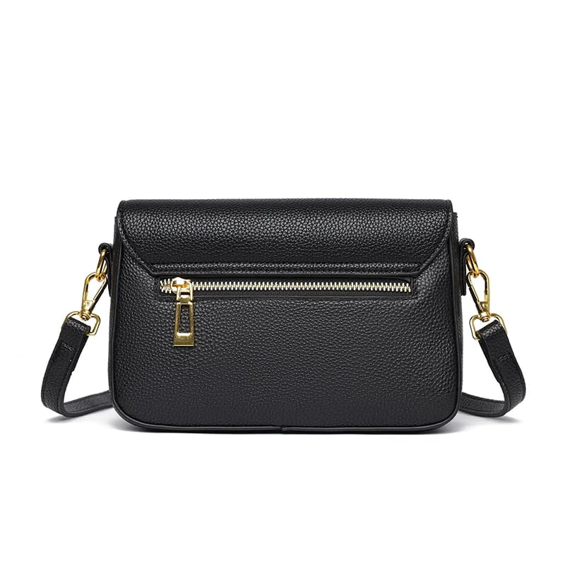 Women Real Cow Leather Handbag Crossbody Bag