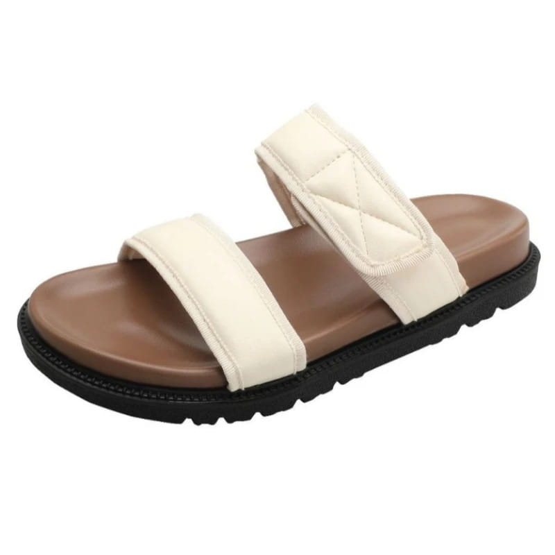 Round Toe Soft Sole Platform Sandal Women