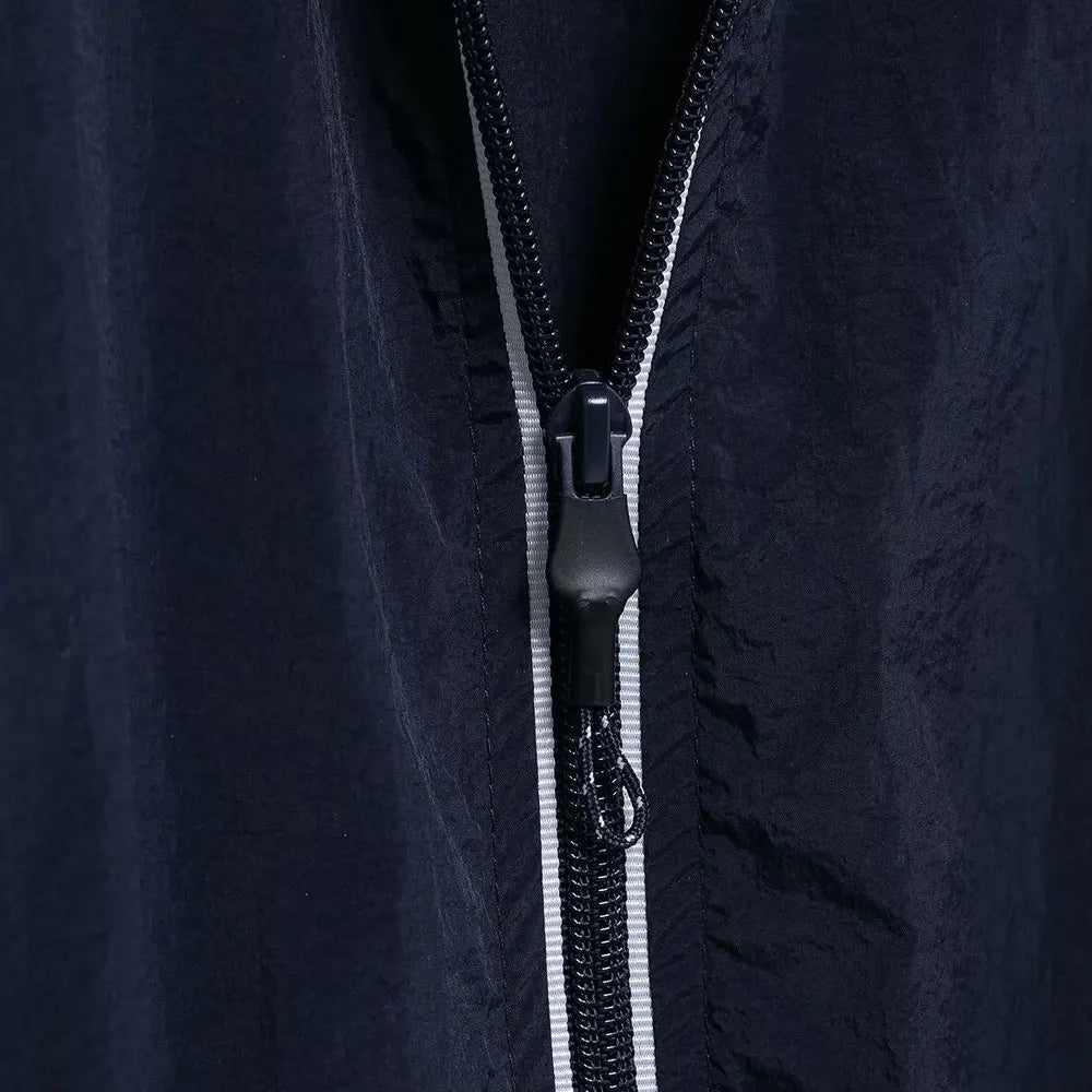 Women Fashion With Side Stripes Cropped Jacket Coat And High Waist Elastic Drawstring Skort