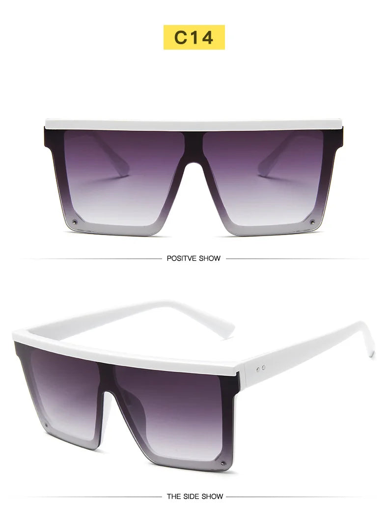 Oversized Square Sunglasses Women