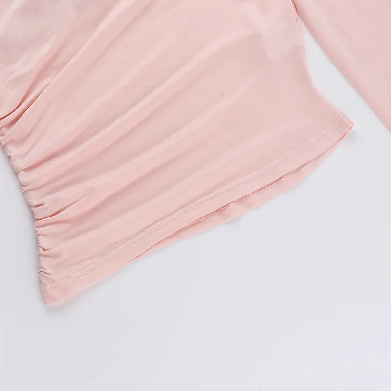 Patchwork Round Neck 3 piece Sets Women