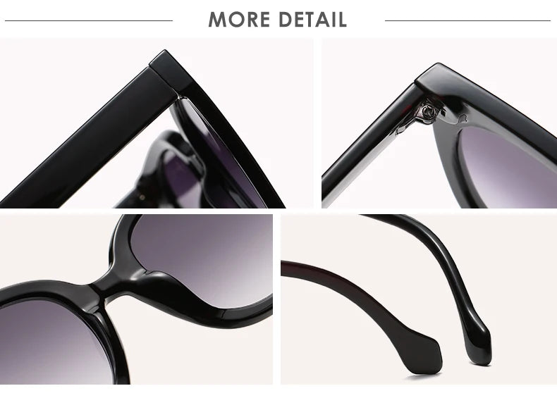 1/3pcs Trendy Leopard Round Sunglasses Woman