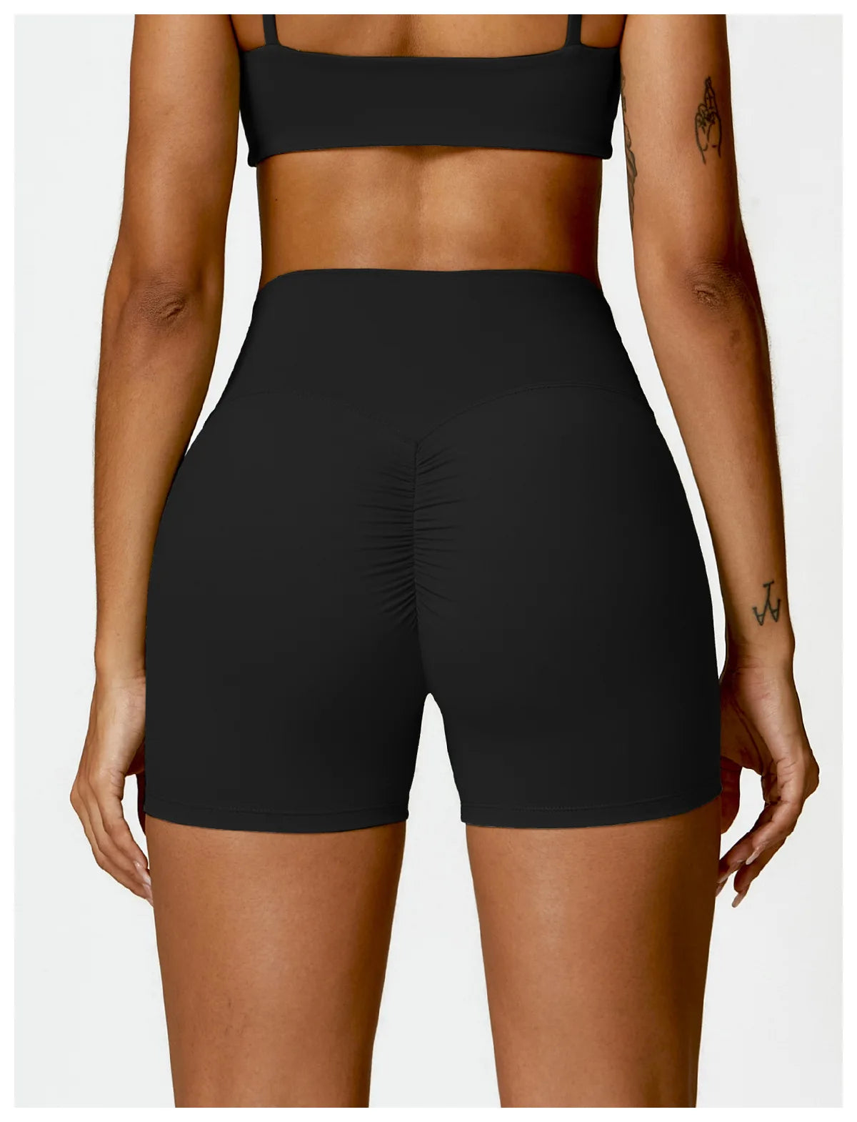 Fitness Shorts Buttock Lift Scrunch Yoga
