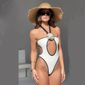 Woman Swimwear High Waist Bikinis Shorts Swimsuit Women Ribbed - Norellé