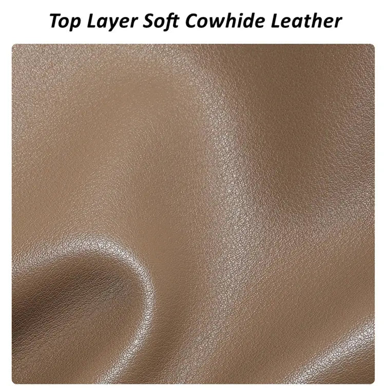 Retro Genuine Leather Large Chain Shoulder Bags For Women