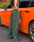 Women Vintage Baggy Cargo Pants for Women Drawstring Elastic Low - Norellé