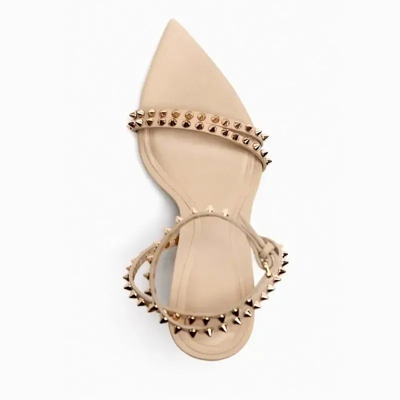 Thin Heeled Sandals Women