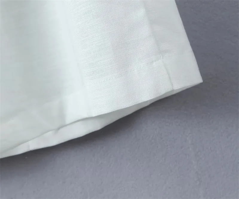 Women Button Up White Sleeveless Maxi Dress