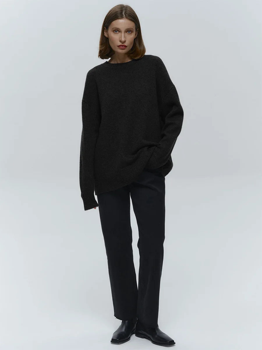 Women’s O-Neck Oversized Sweater