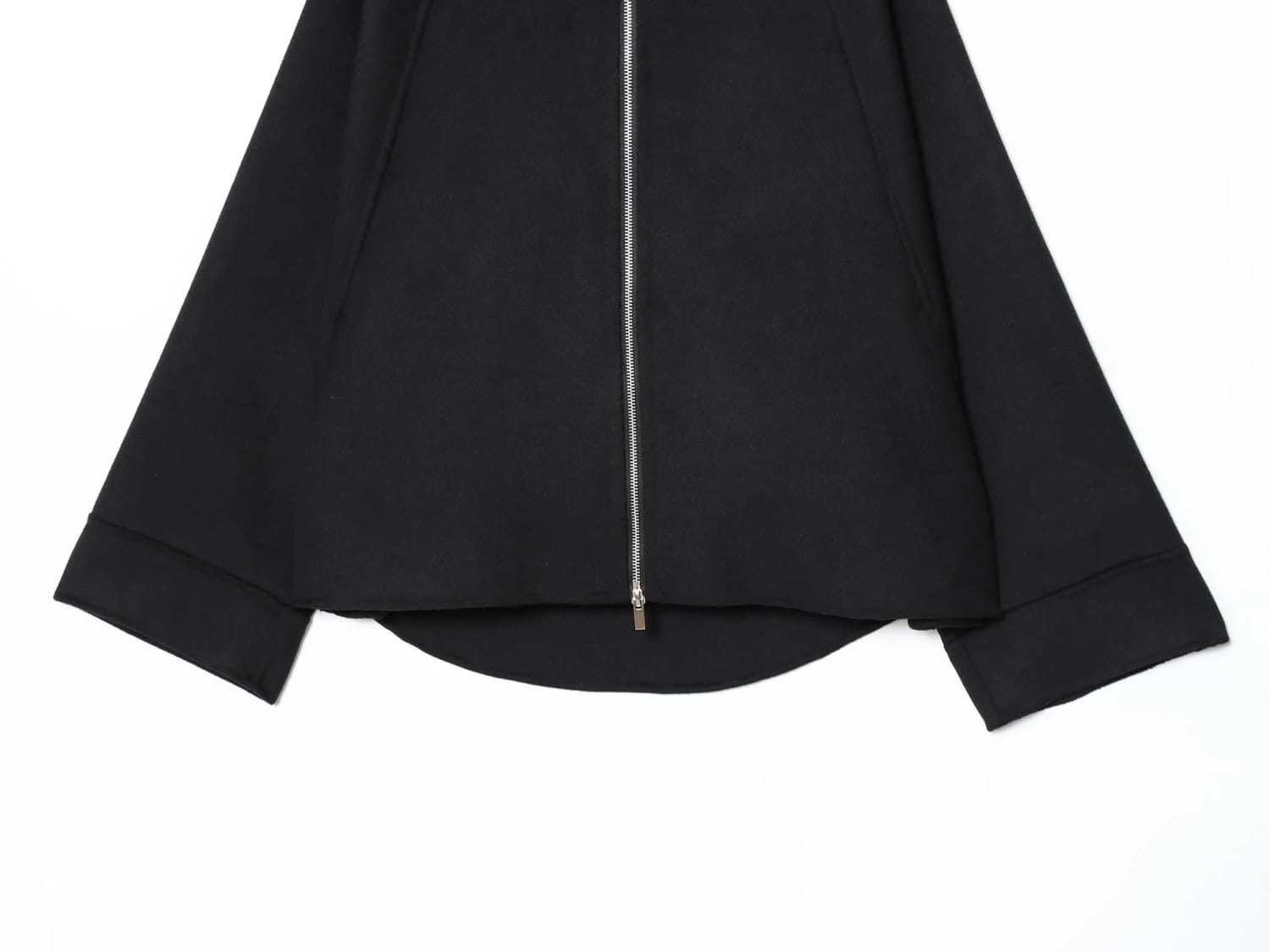 Women’S Black Casual Jacket Coat