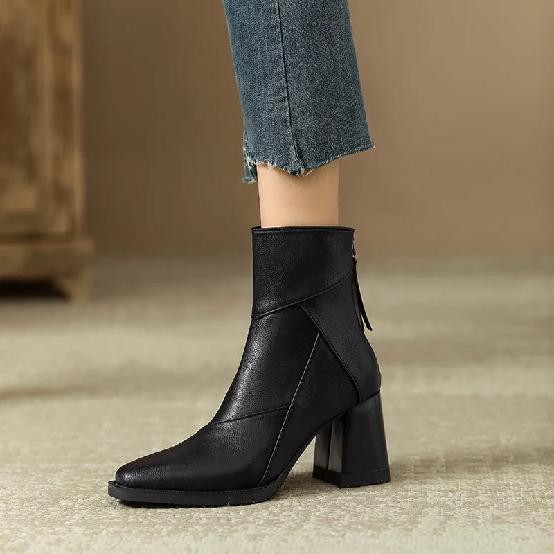 Woman Chunky Ankle Boots Women