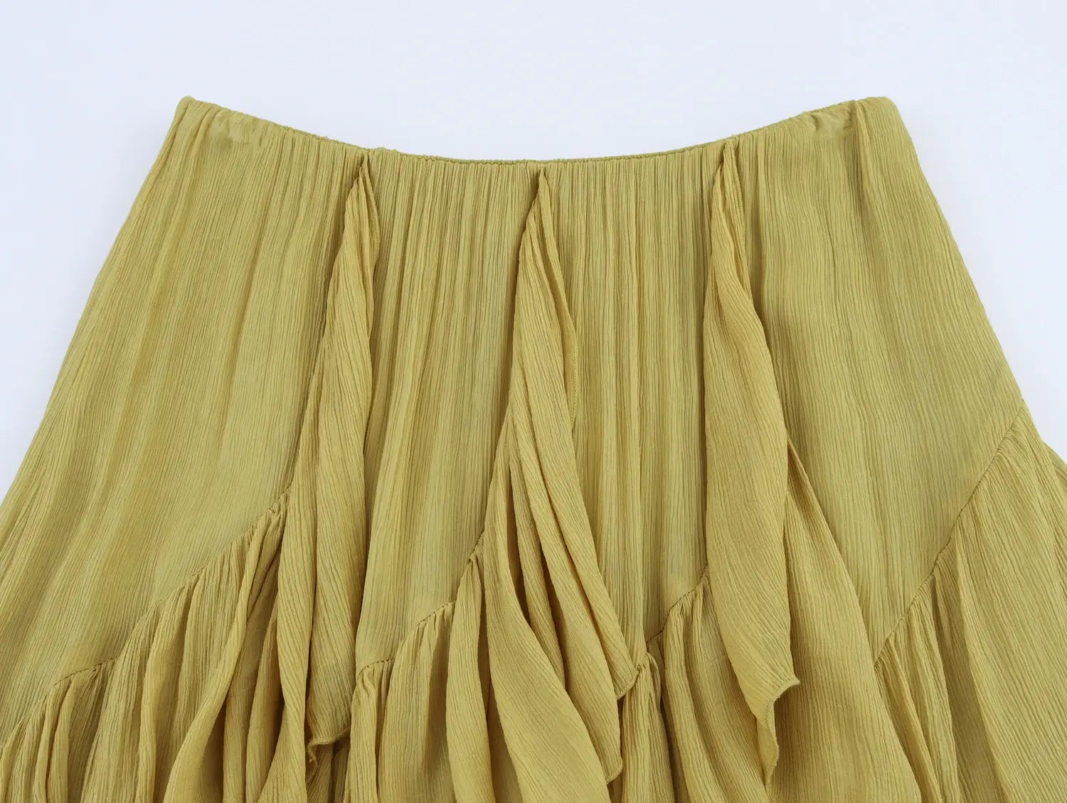 Layered Mid-length All-match Skirt