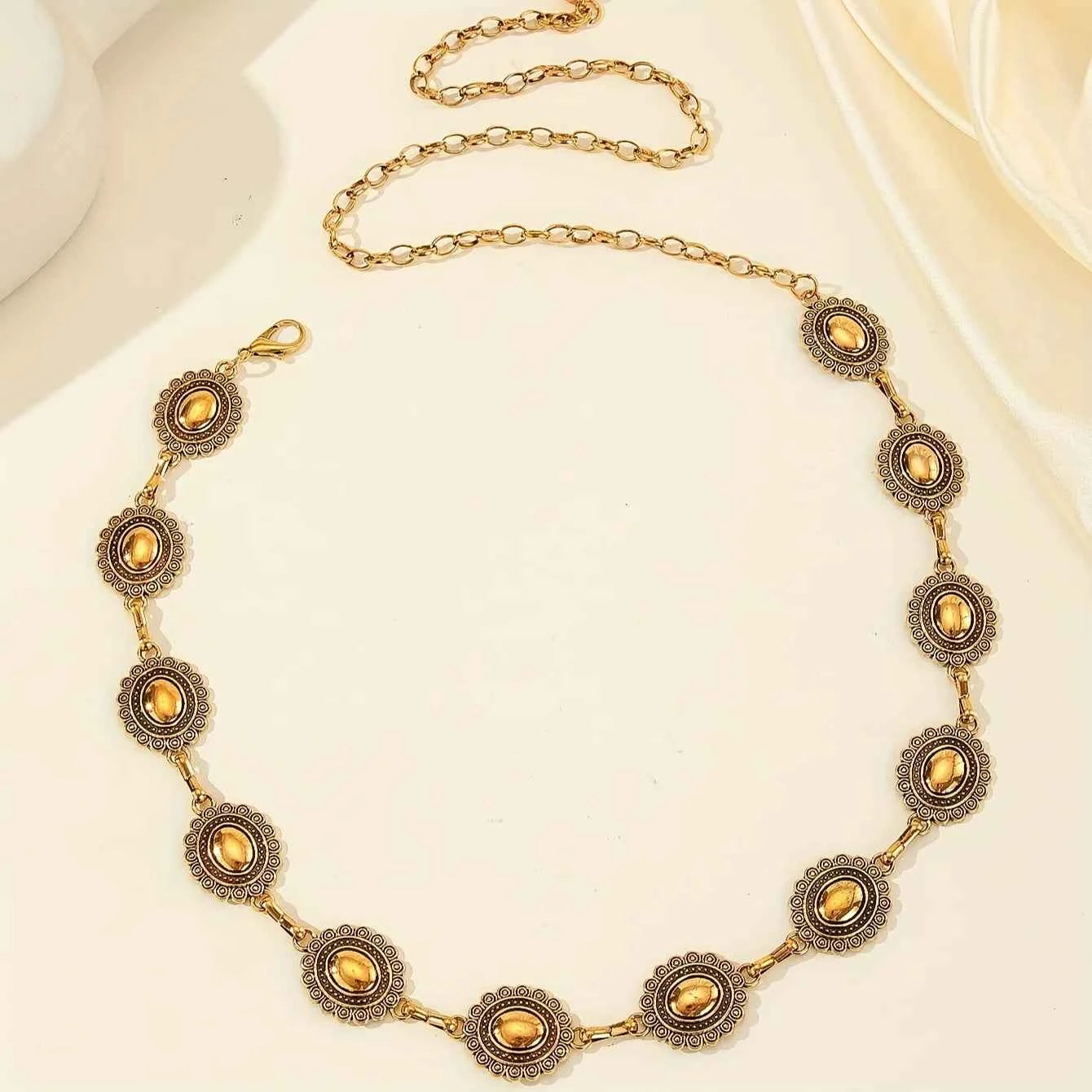 Metal Belt Adjustable Waist Chain