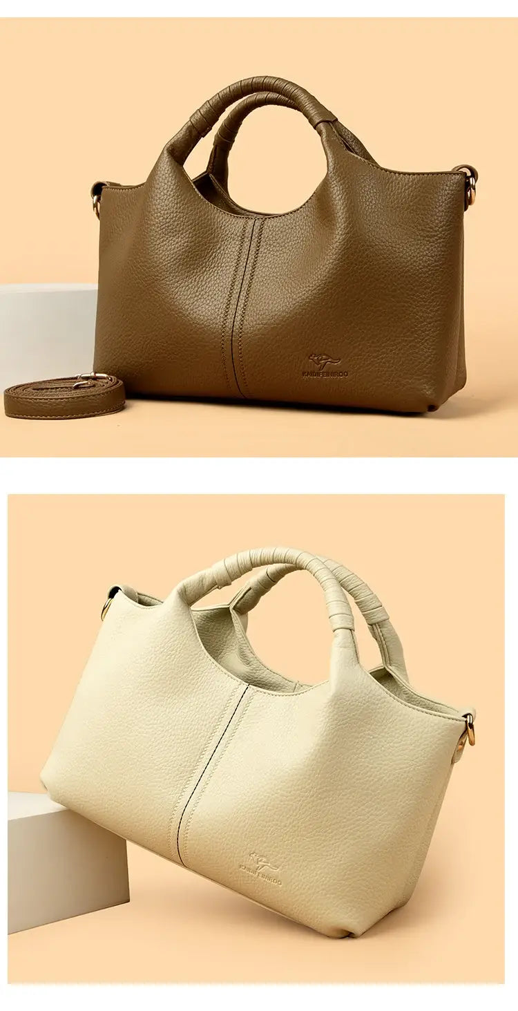 High Quality Soft Leather Women’s Handbag Tote Bag