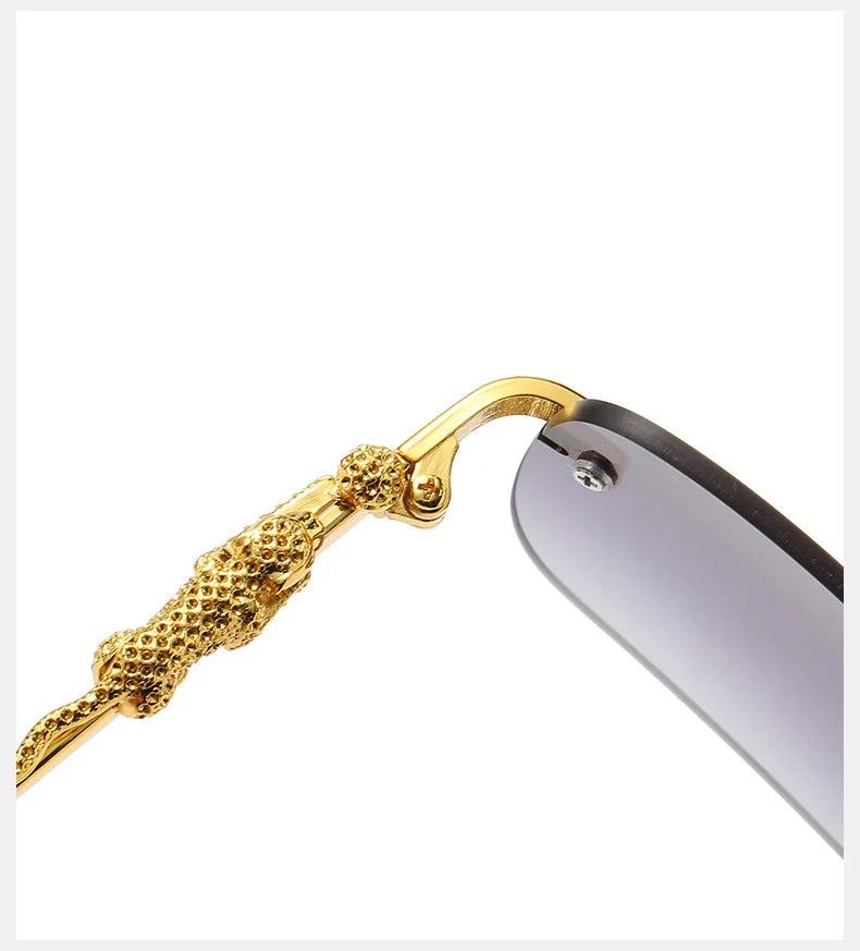 Rimless Square Sunglasses Woman