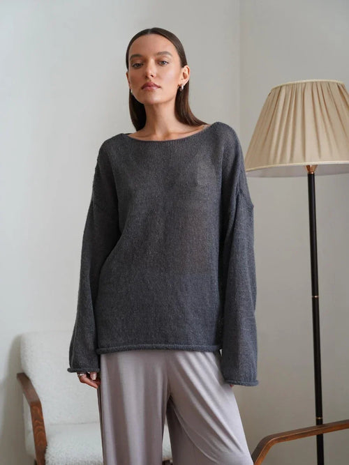 Women Oversized Sweater Summer Autumn Casual - Norellé