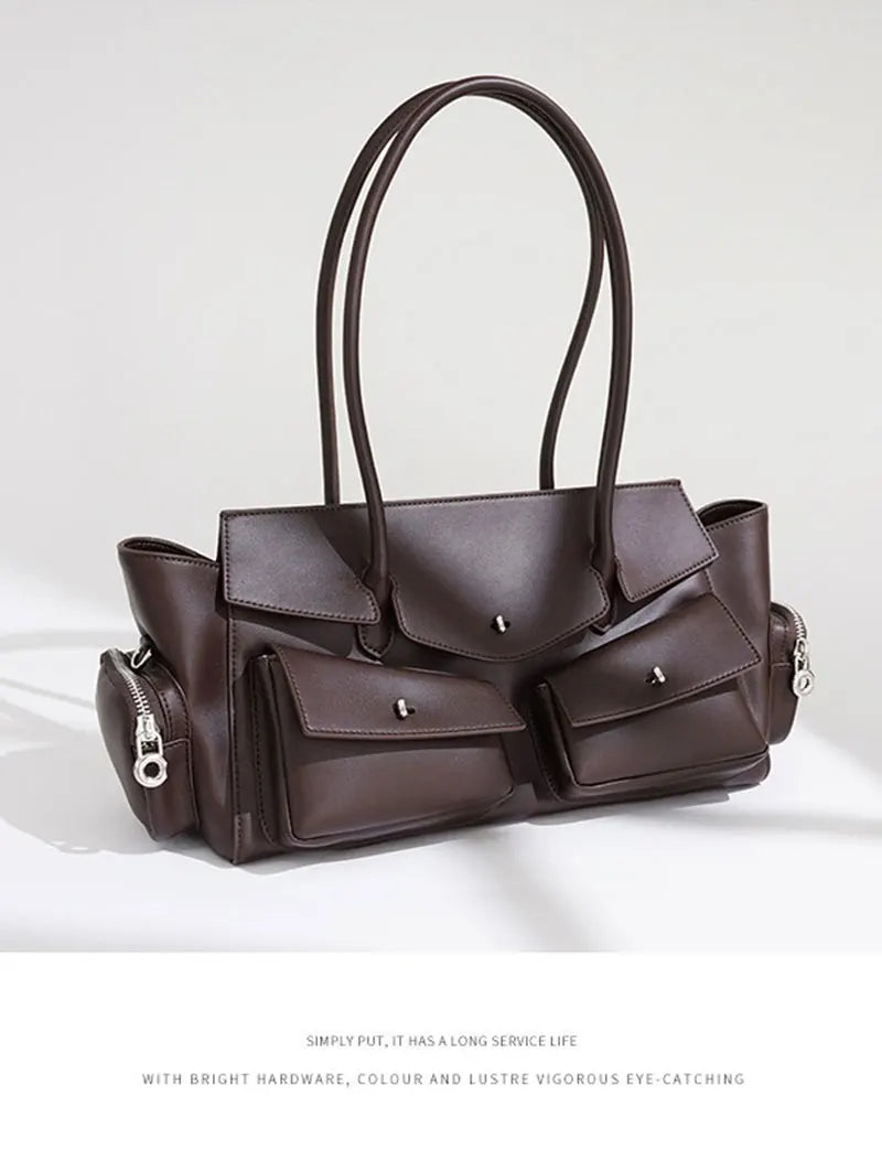 Genuine Leather Women Shoulder Bag