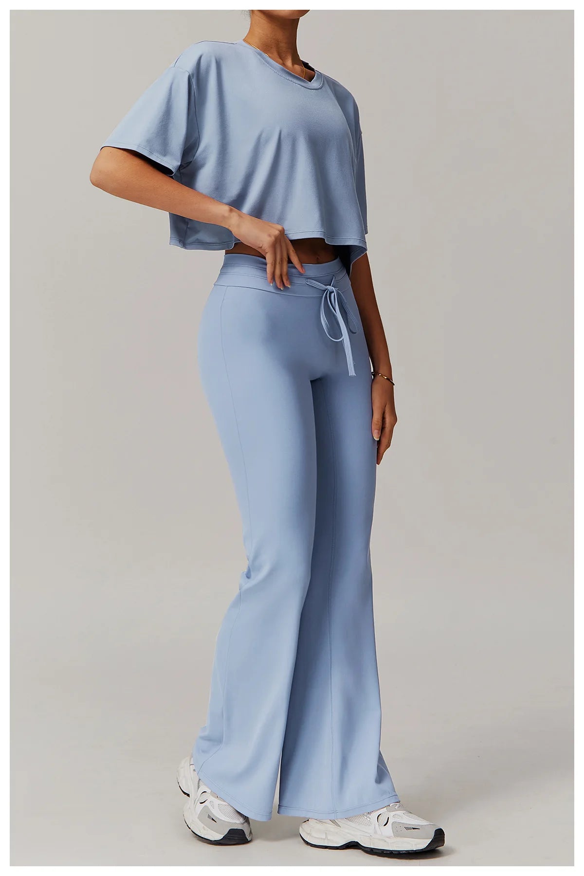 Yoga High Waist Bell-bottoms Breathable Leggings