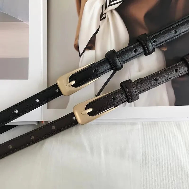 Women’s Belt Minimalist Trendy Thin