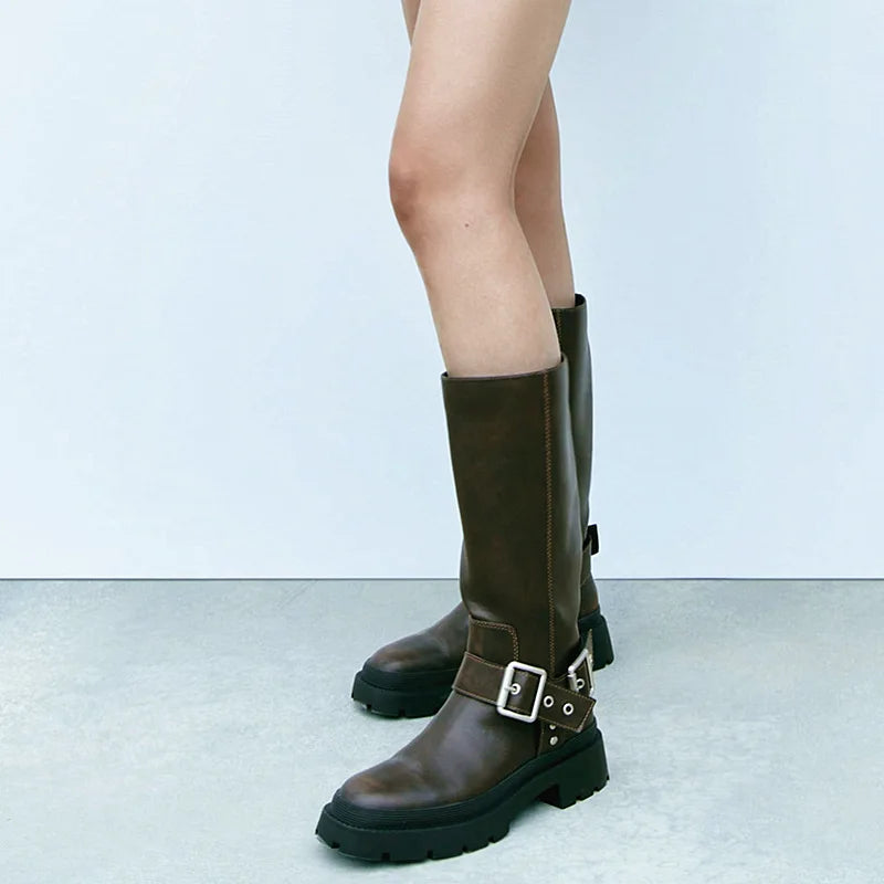 Platform Winter High Boots for Women