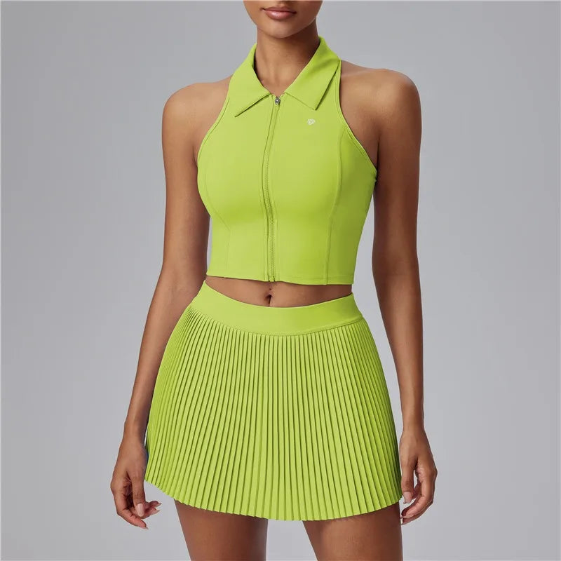 Plus Size S-3XL Women Tennis Sports Set