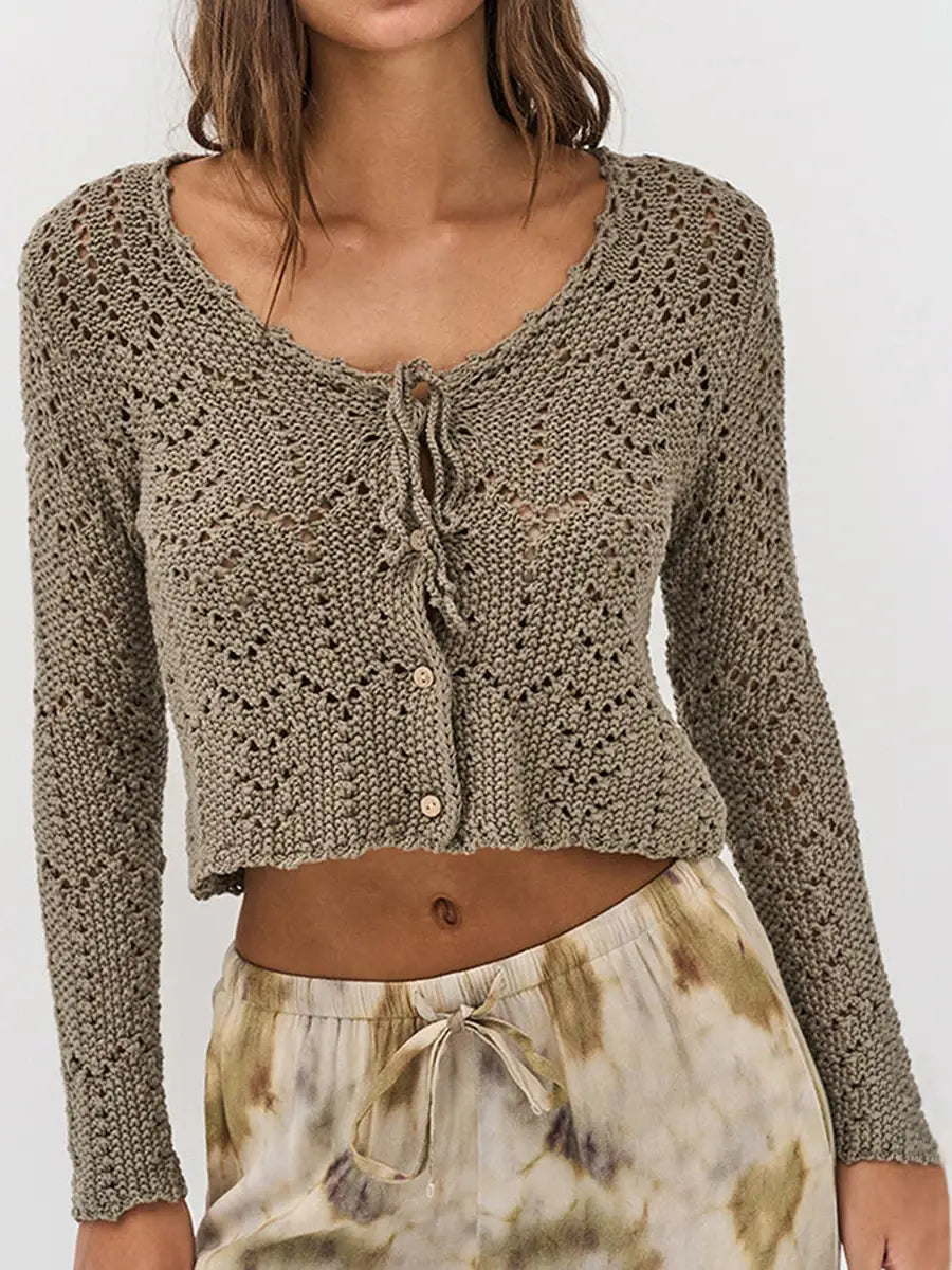 Crochet Tops for Women Knitted Summer Vests