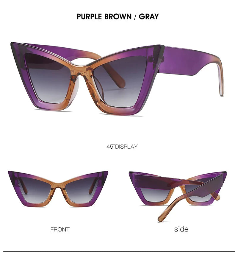 Vintage Cat Eye Sunglasses for Women