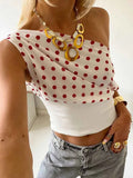 Skew Collar Off Shoulder T-Shirt Women