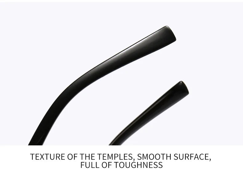 Rimless Sunglasses Rectangle Women