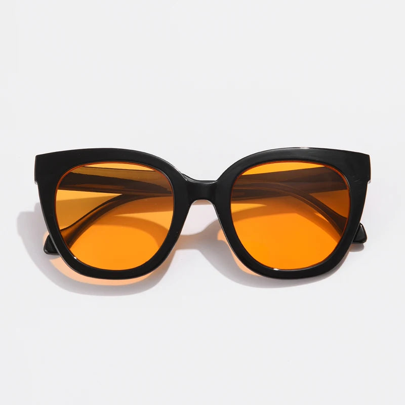 1/3pcs Trendy Leopard Round Sunglasses Woman