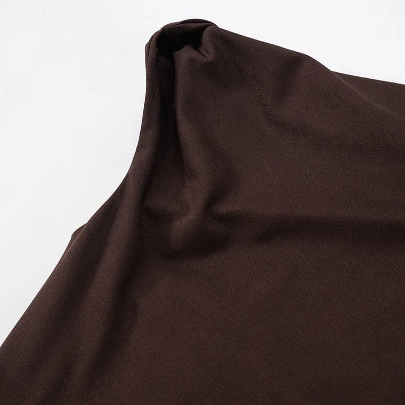 Off-shoulder Pleated Maxi Dress Women’s