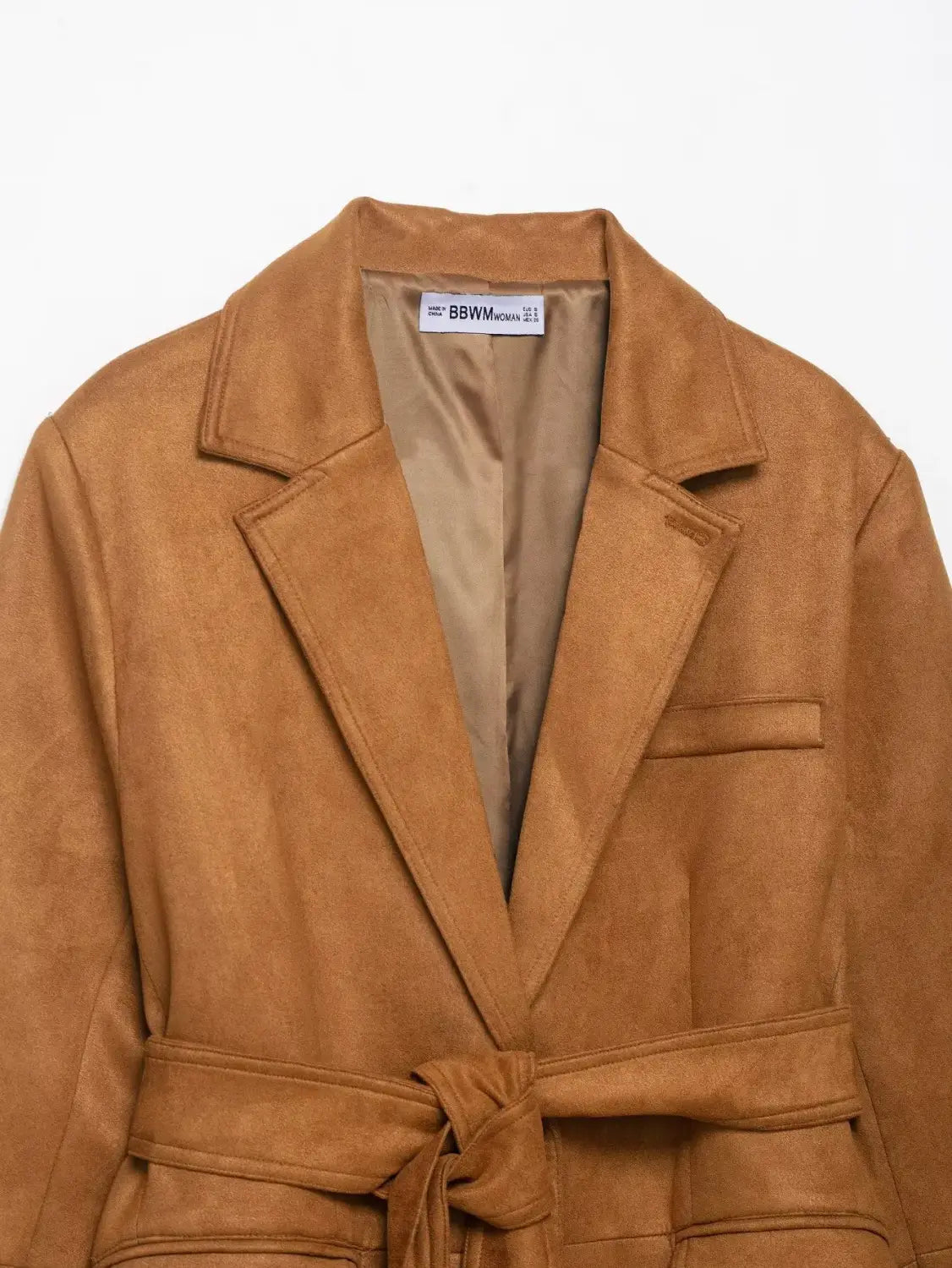 Faux Suede Vintage Jacket Coats For Women