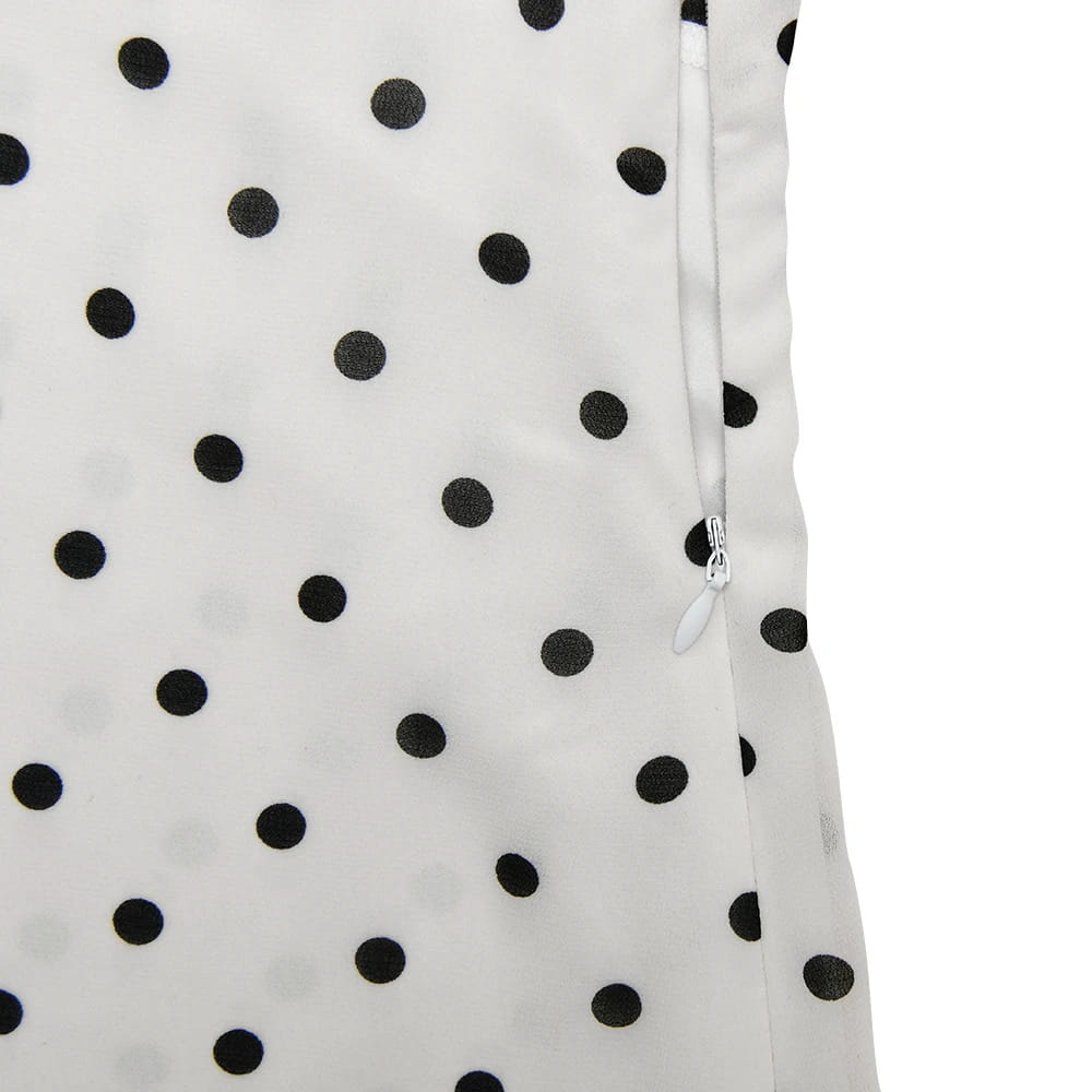 Printed Polka Dots Maxi Dress For Women