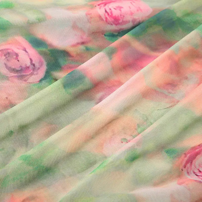 Vacation Floral Long Dress For Women