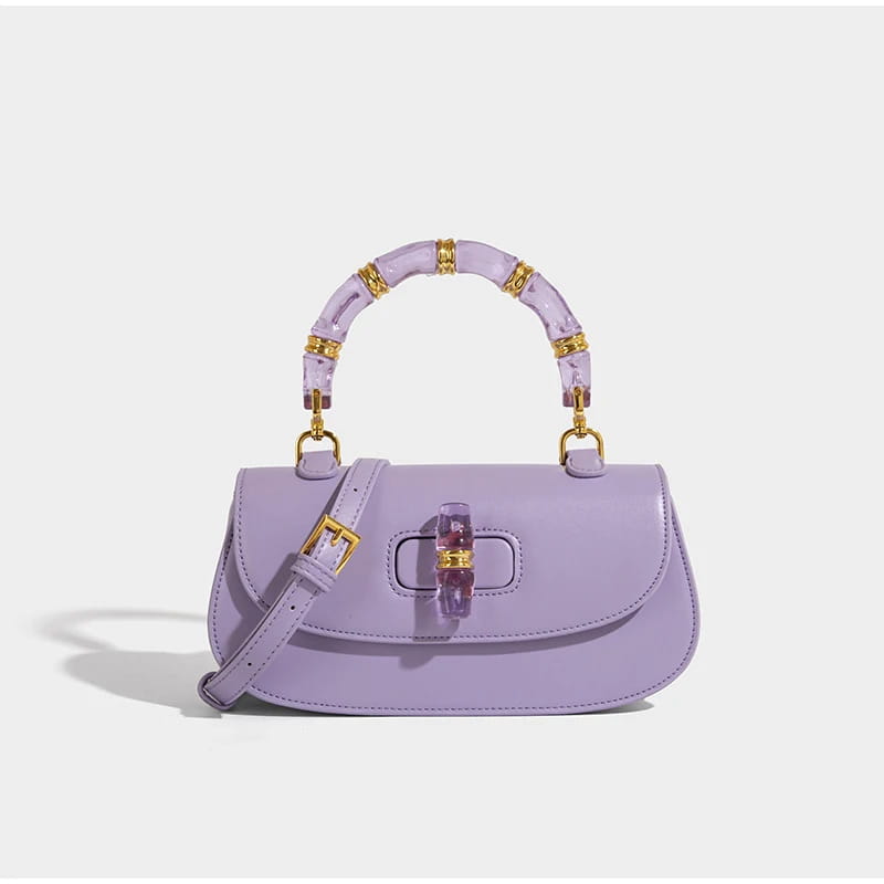 Women’s Handbags Bamboo Handle High-grade Leather