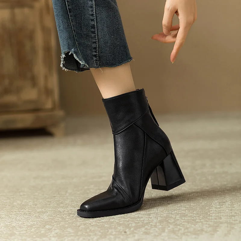 Woman Chunky Ankle Boots Women
