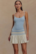 Summer Patchwork Mini Dress Women - Norellé