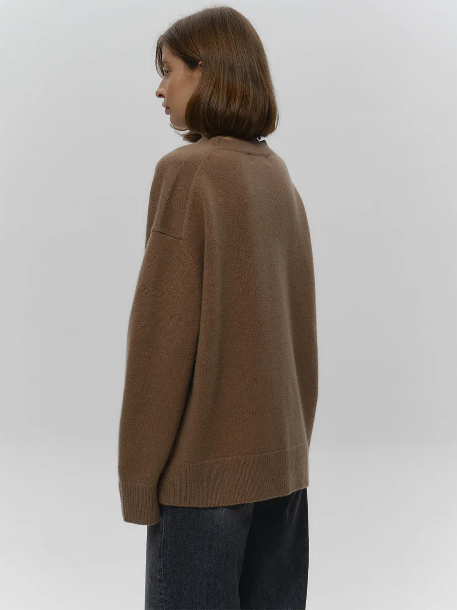 Women’s O-Neck Oversized Sweater