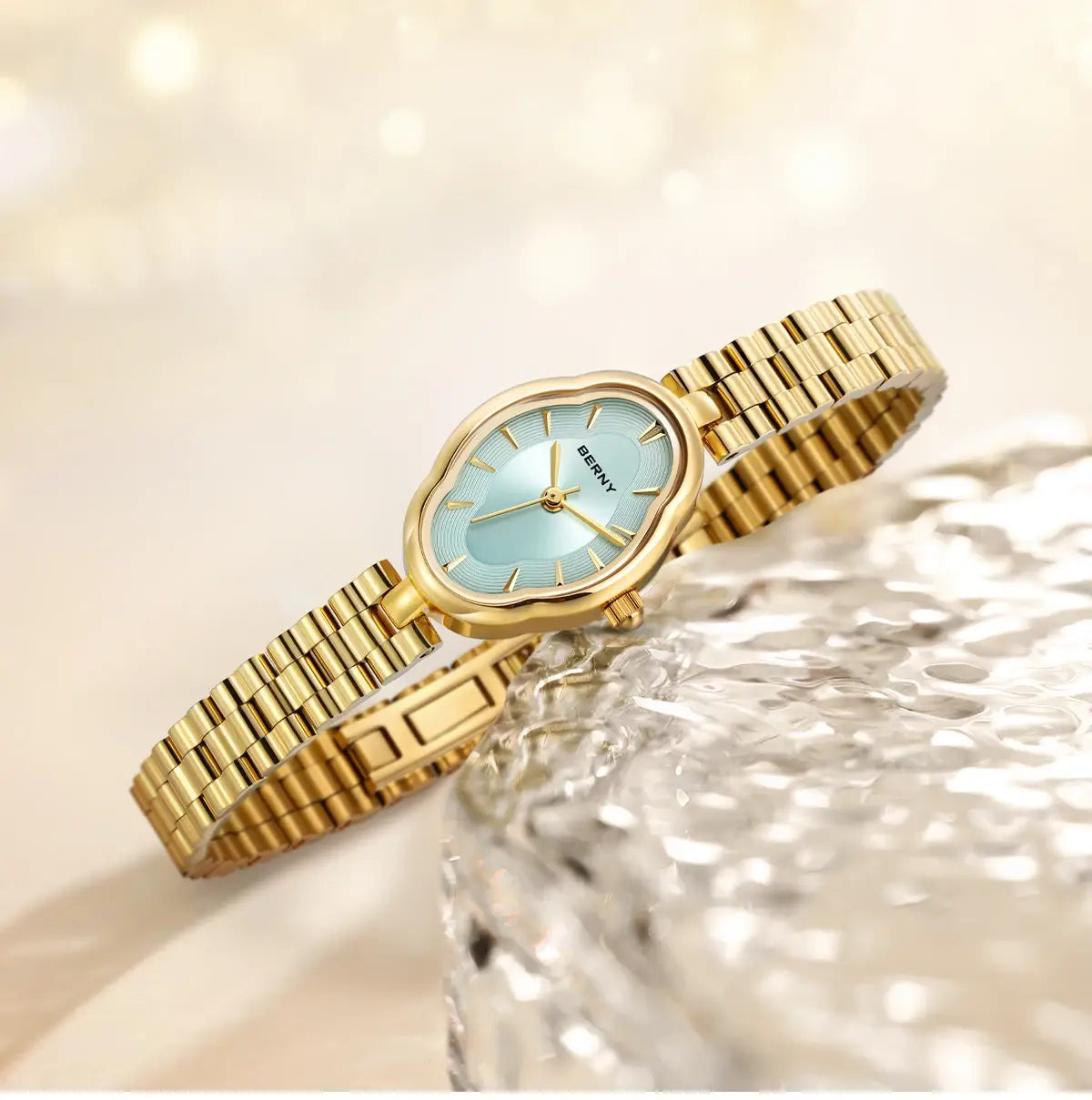 Gold Watch for Women Ladies Wristwatch