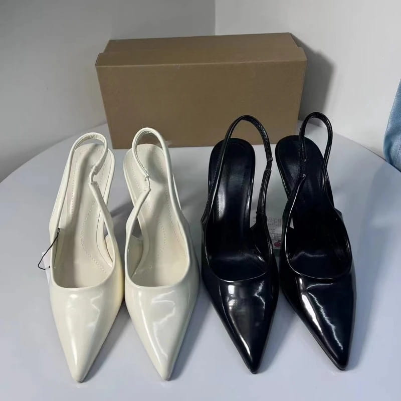 High Heel Shoes for Ladies Vintage Black