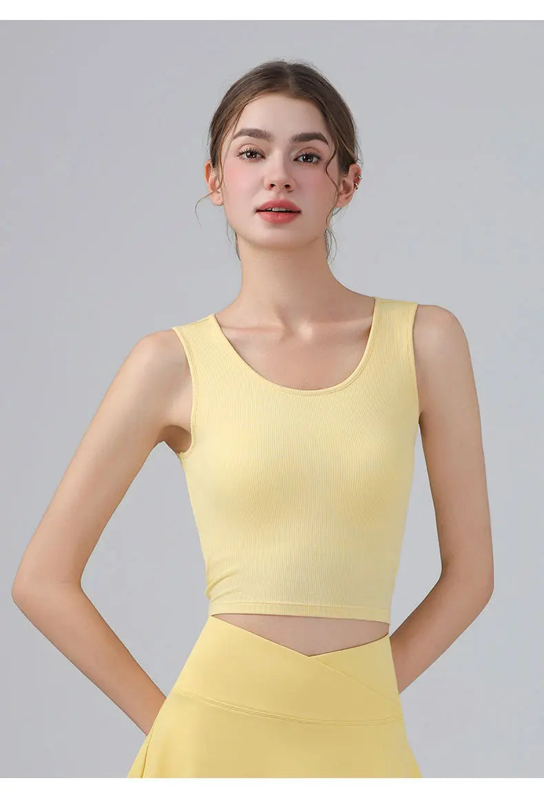 One-piece Women Yoga Backless Tank Top