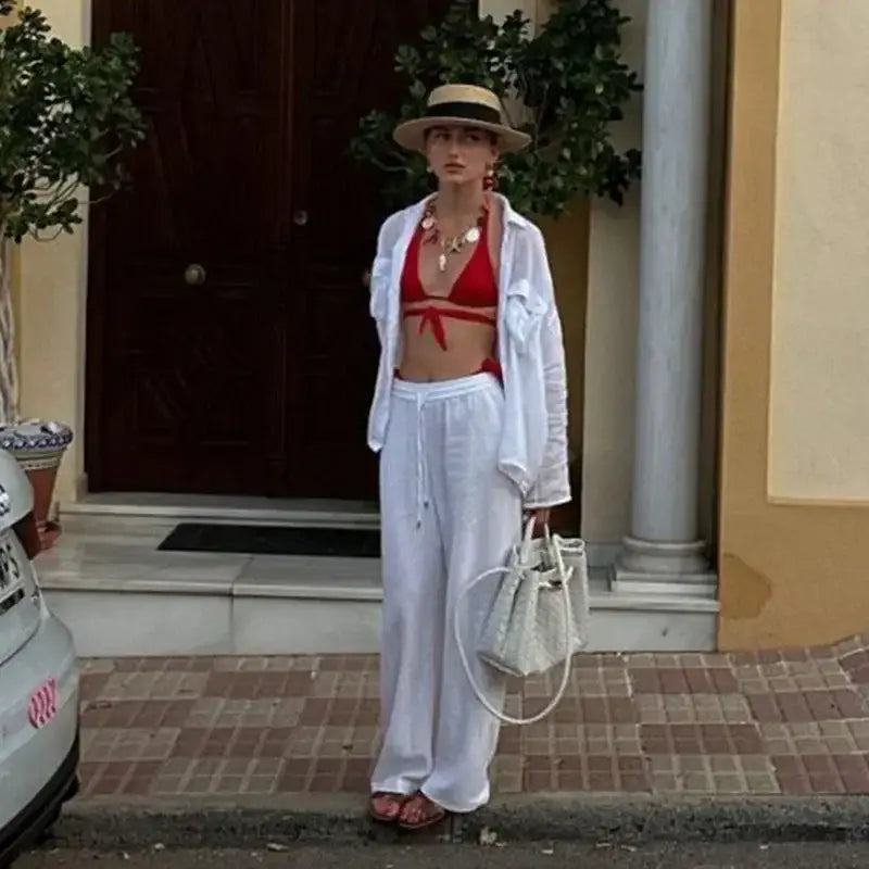 Straw Hat Summer Versatile Women’s