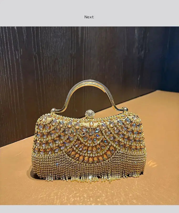 Diamond Evening Clutch Bag