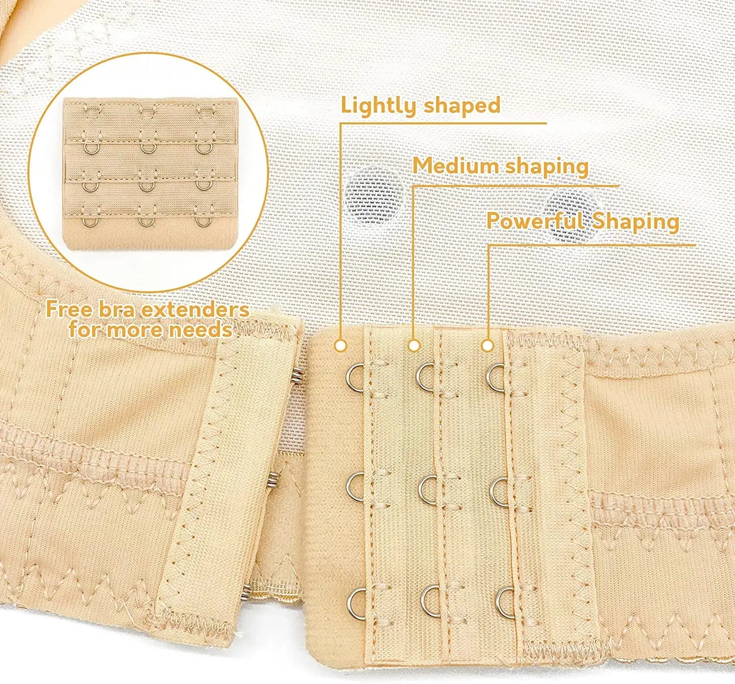 Women Shaperwear Underwear Upper Arm Bra Shaper