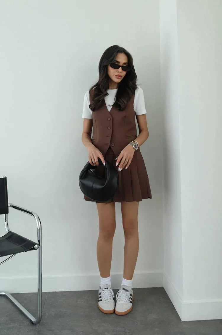 Two Piece Set Women Skirts Sets