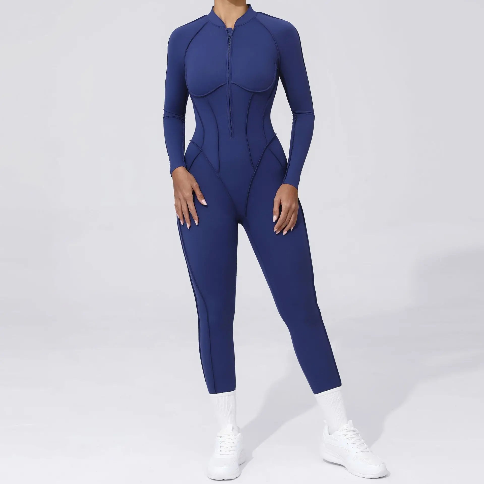 Women One Piece V Back Tracksuit