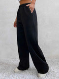 Women's Warm Pants Fleece Lined High Waist