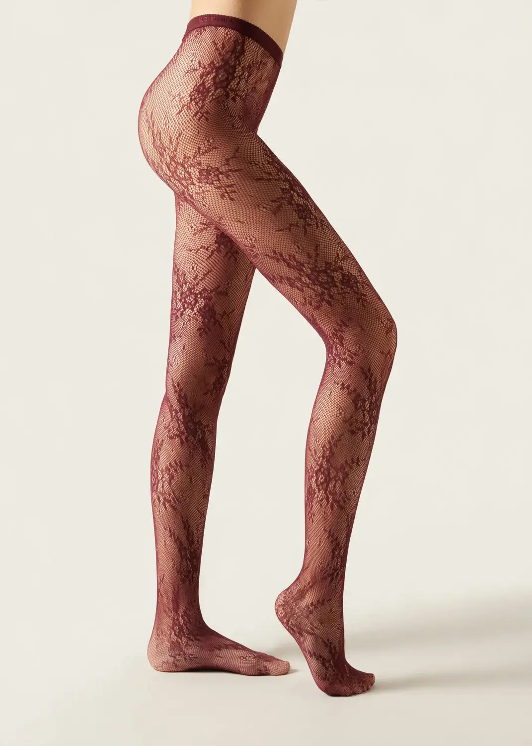 Hollow Lace Pantyhose Women